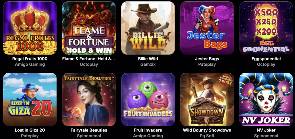 Popularne sloty w NV Casino