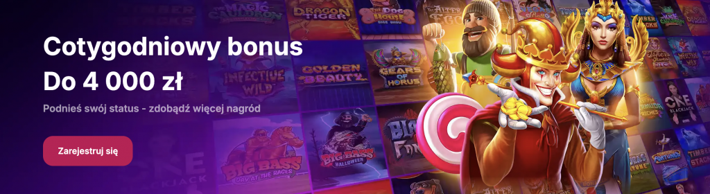 Premia tygodniowa NV Casino